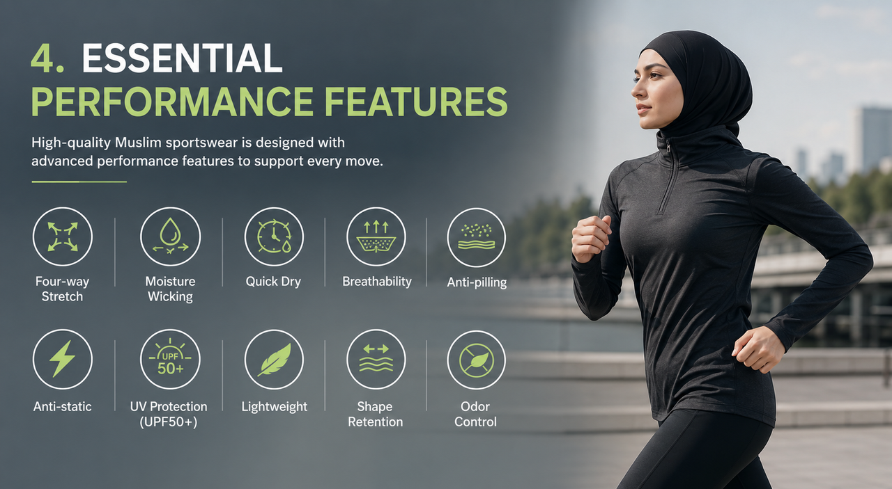 Complete Guide to Modest Activewear, Sports Hijab & OEM Production (2026)