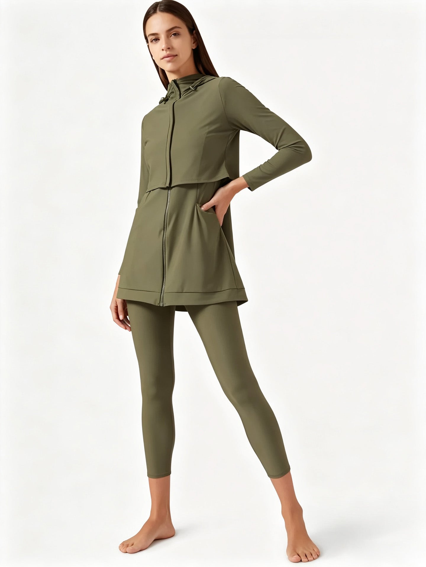 Zaynab Collection Swimsuit  Full Covered Muslim Women Modest Burkini ZCB014