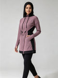 Zaynab Collection Sportswear For Muslim Ladies Long Sleeve Gym SetZCS015