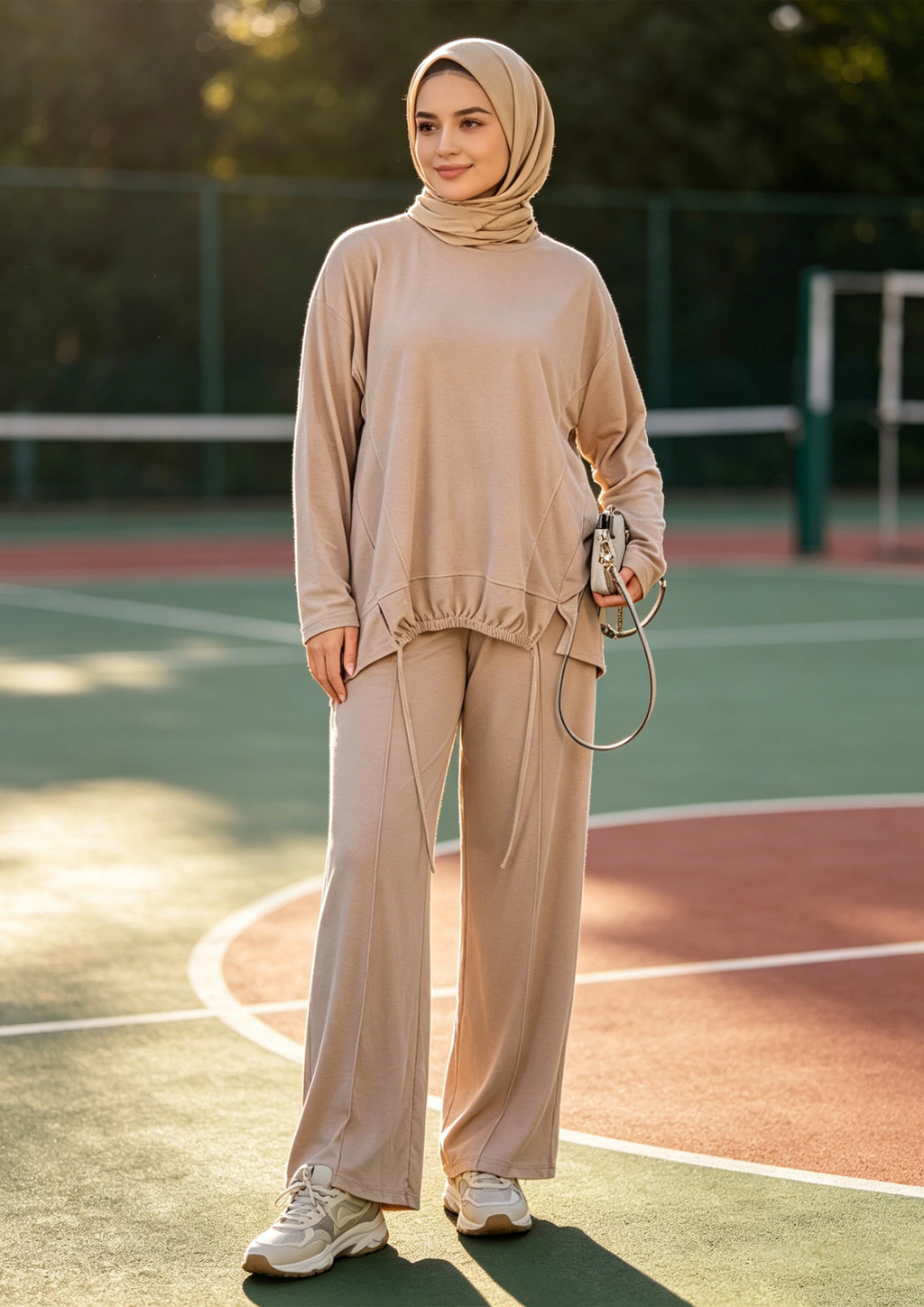 Zaynab Simple Custom Ladies Muslim Sportwear ZCS003