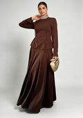 Zaynab 2 Pcs Set Muslim Women Dress Abaya ZCA011