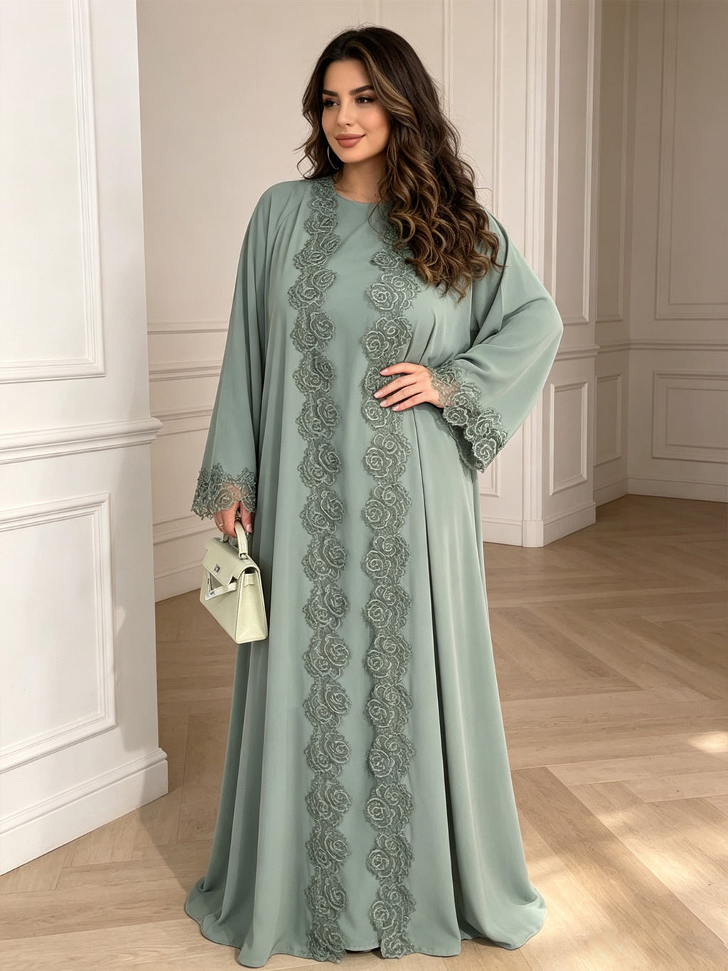 Zaynab Collection Women Muslim Dress Nada Women AbayaZCA013