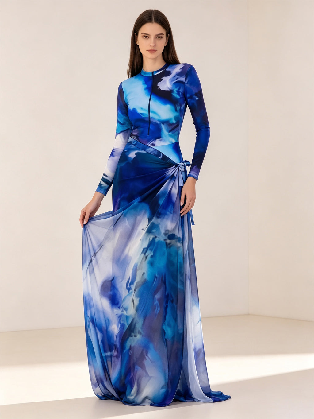 Zaynab Collection Modest Moisture Wicking Active Beach Swim Suit Burkini ZCB020
