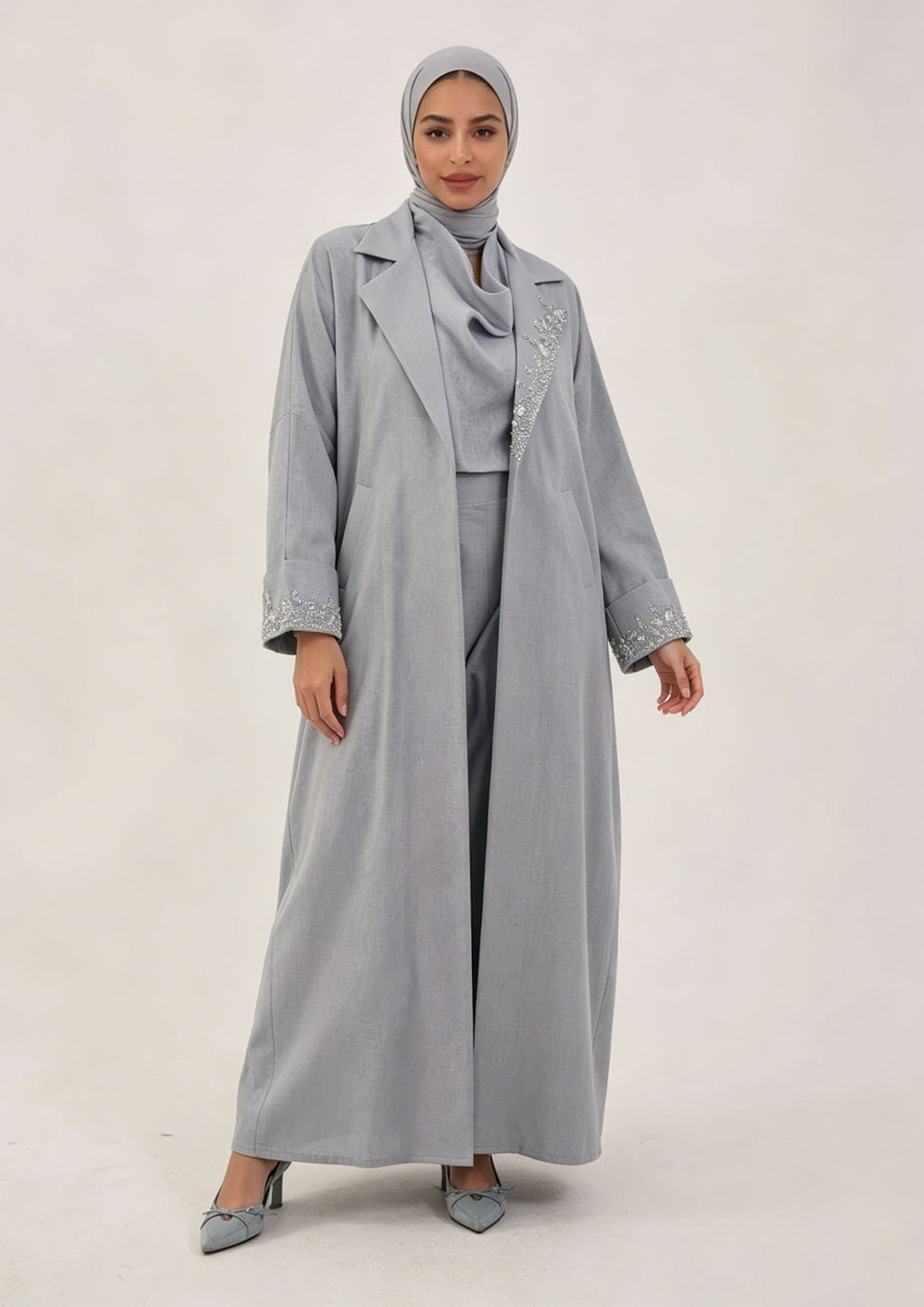 Zaynab Luxury Latest Design Women Muslim Dress Fashion Abaya ZCA005