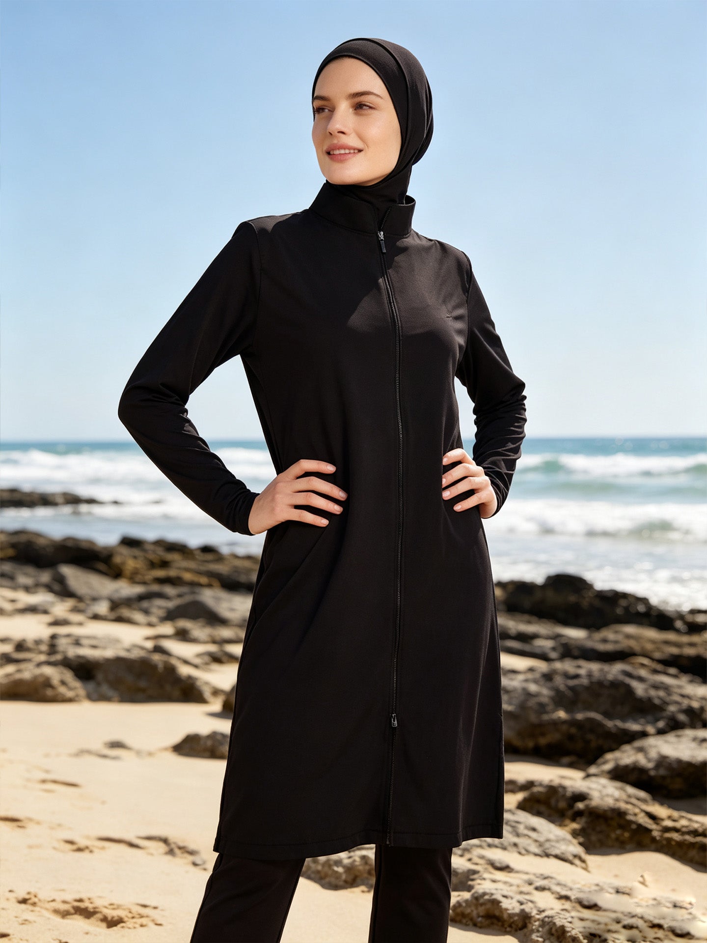 Zaynab Collection Swimsuit  Full Covered Muslim Women Modest Burkini ZCB015