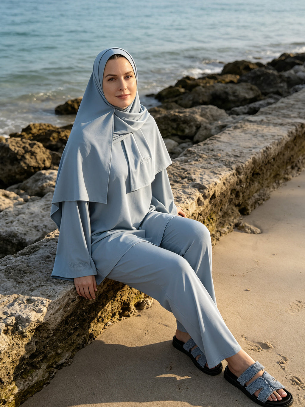 Zaynab Collection Burkini Wholesale Custom Swimwear Islamic Clothing Fashion Burkini ZCB003