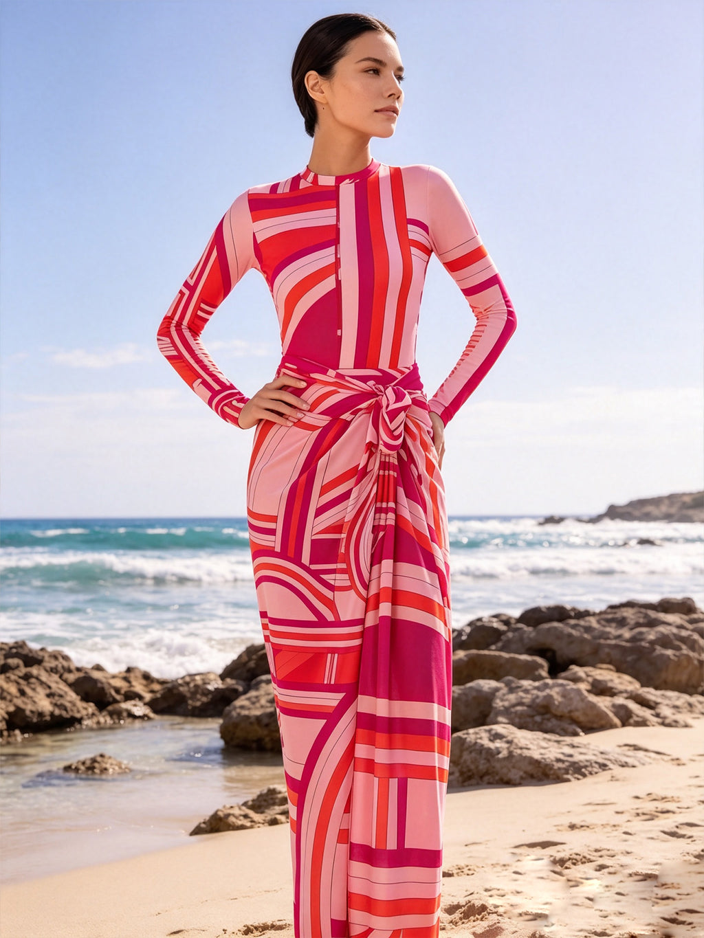 Zaynab Collection Modest Full Coverage  Swimwear Burkini ZCB017