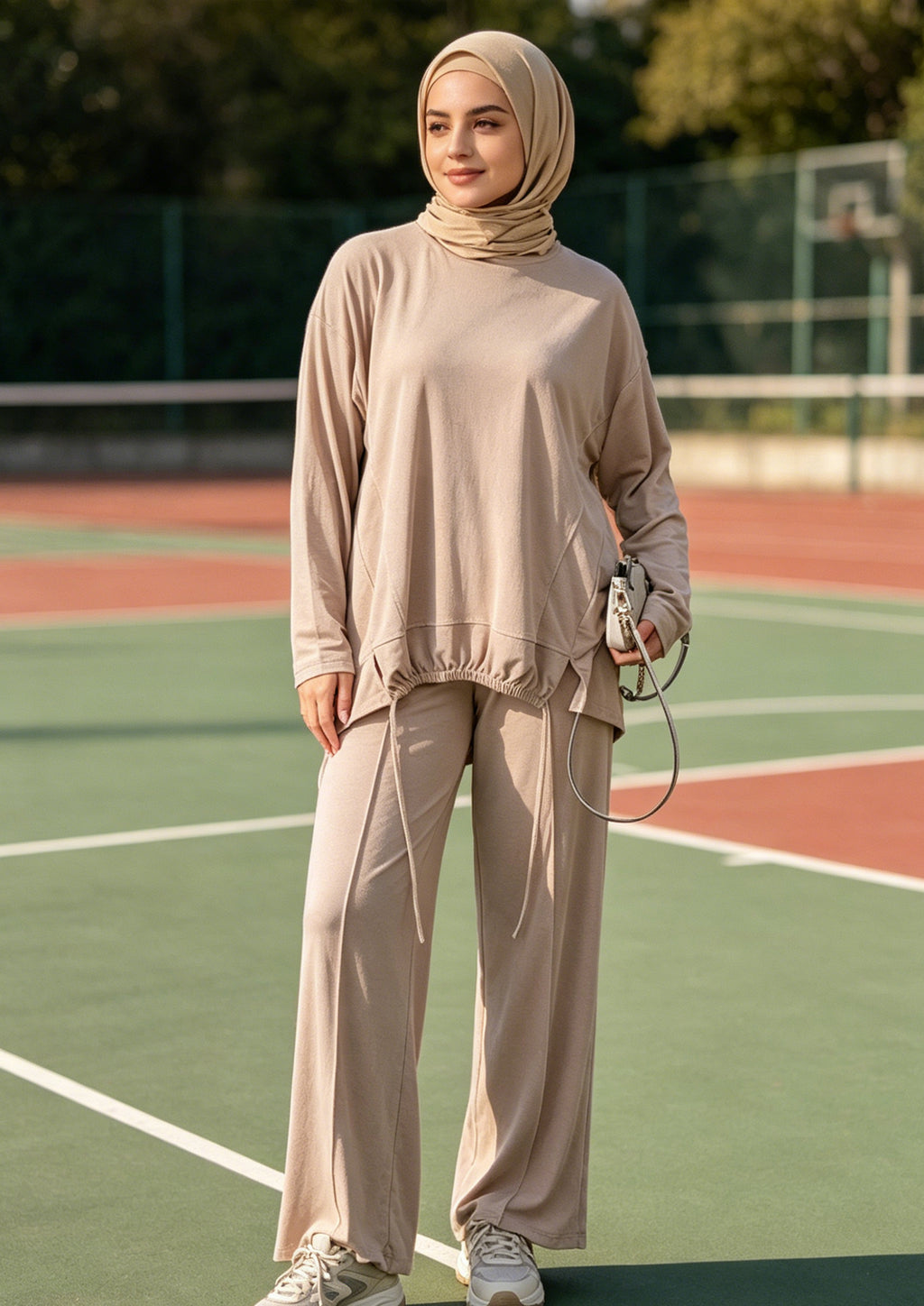 Zaynab Simple Custom Ladies Muslim Sportwear ZCS003
