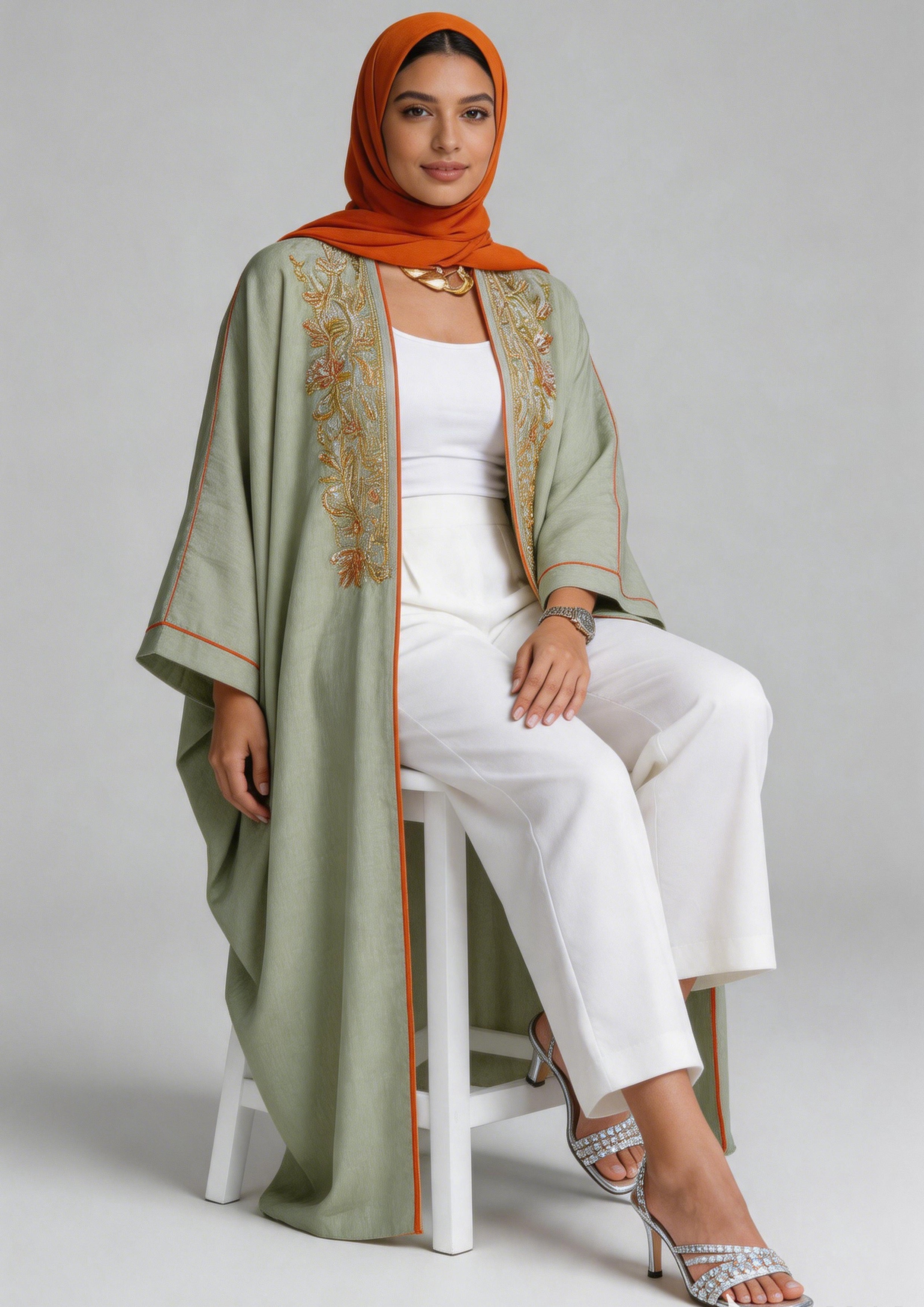 Zaynab Women Muslim Dress New Designs Fashion Abaya ZCA006