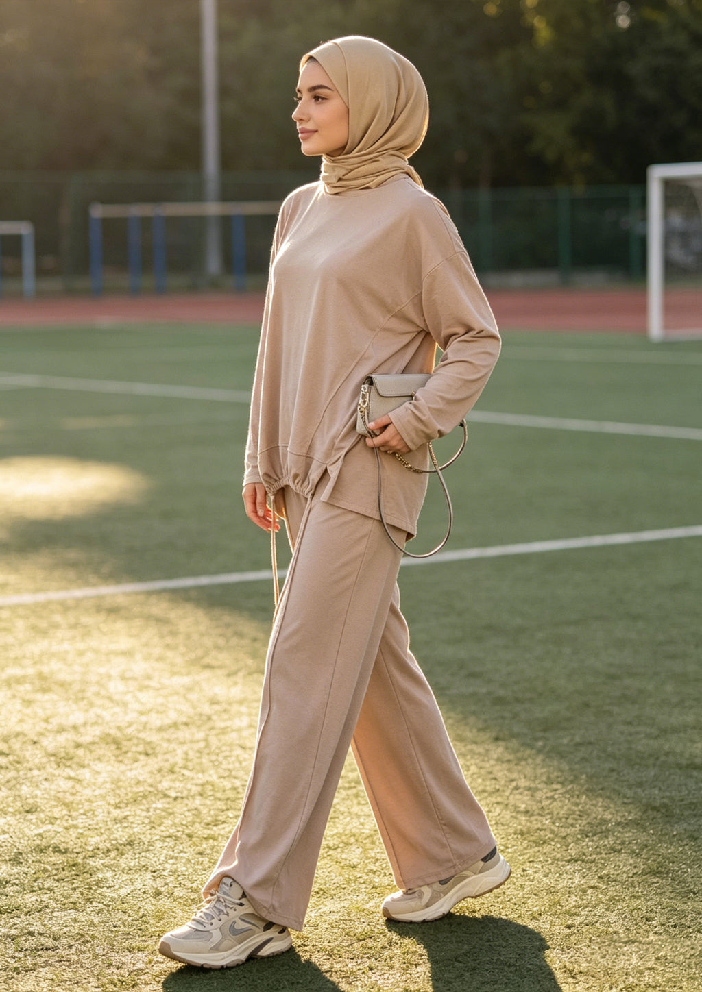 Zaynab Simple Custom Ladies Muslim Sportwear ZCS003