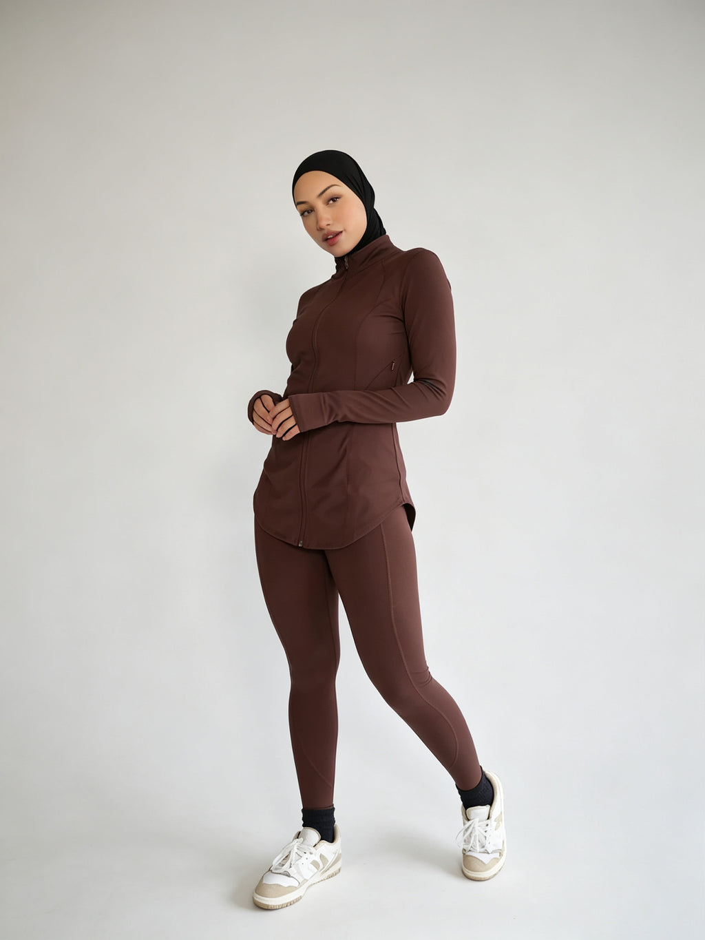 Zaynab Collection Modest Activewear  Dry Breathable Workout OutfitZCS012