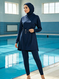 Zaynab Soft Nylon Muslim Women Full Cover Swimwear UPF50 Hijab Set Outdoor Beach Sport burkini ZCB034