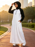 Zaynab Sport Tunic Loose Wide Leg Pants Breathable Hot Summer Gym Muslim Sportswear ZCS033