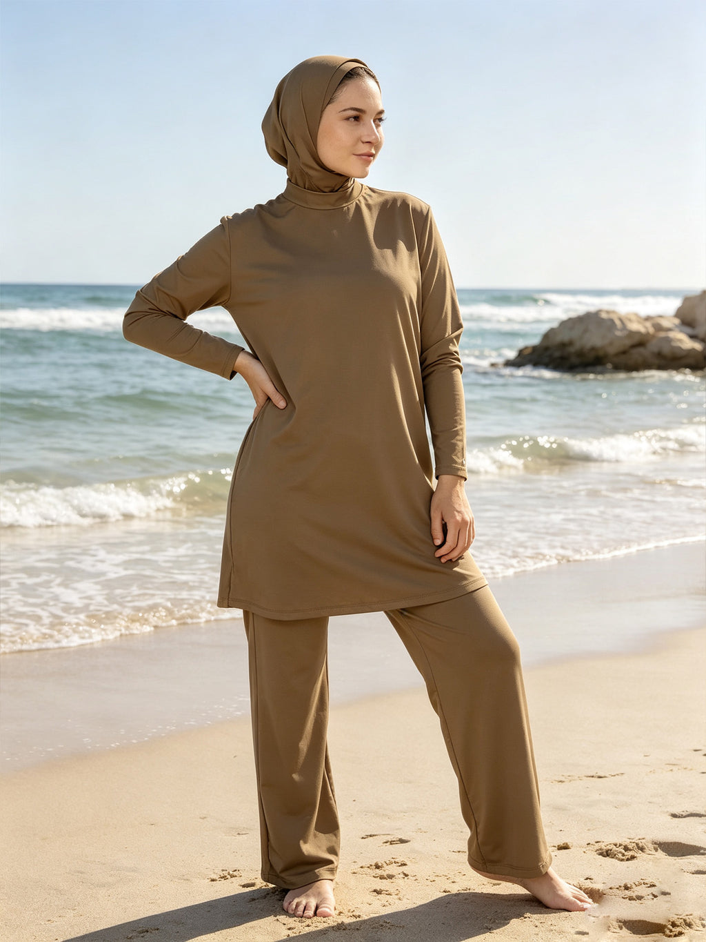 Zaynab Collection Swimsuit Covered Muslim Women Modest Burkini ZCB016
