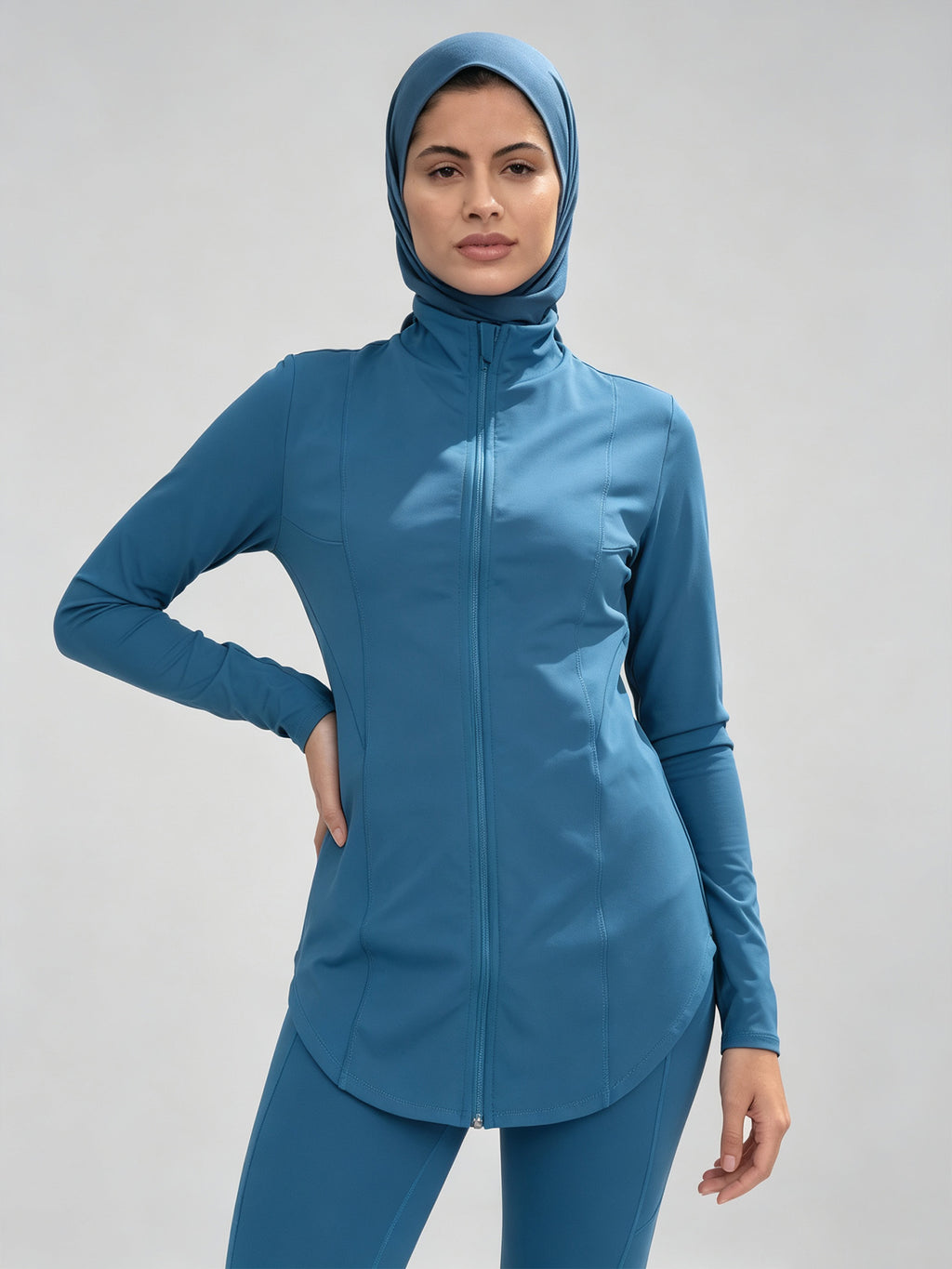 Zaynab Collection Modest Activewear  Dry Breathable Workout OutfitZCS012