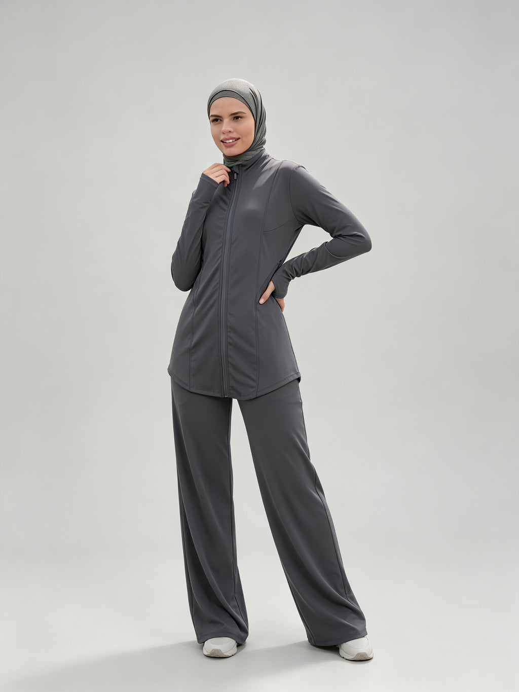 Zaynab Collection  Conservative Muslim Sportswear  Set For Yoga Gym RunningZCS013