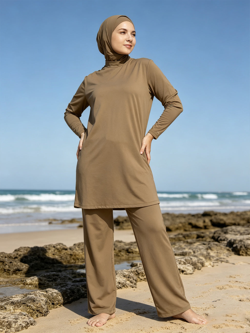Zaynab Collection Swimsuit Covered Muslim Women Modest Burkini ZCB016