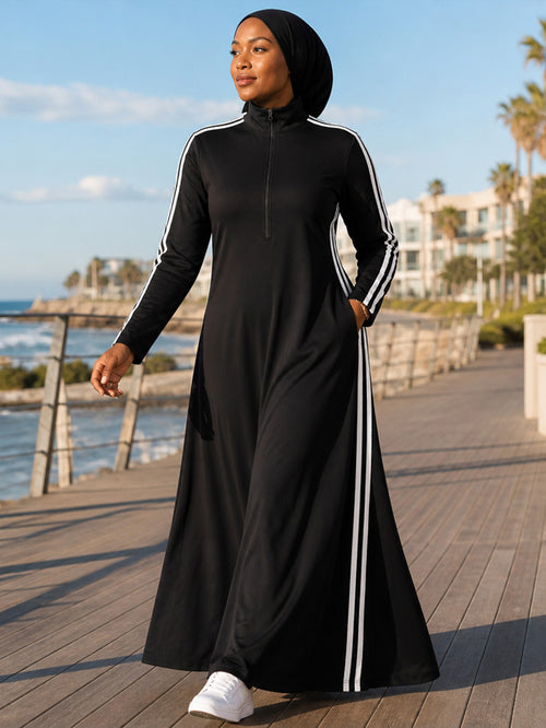 Zaynab  Muslimah Fitness Outfit  Anti-wrinkle Travel Exercise Muslim Sportswear ZCS031