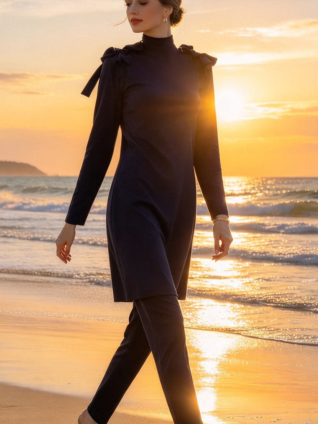 Zaynab Modest Full Cover Islamic Swimwear Long   Quick Dry Muslim Women Beach Sport burkini ZCB035