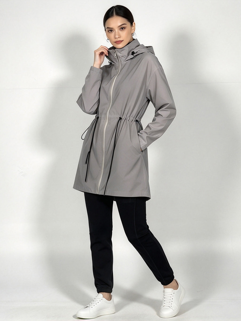 Zaynab Full Coverage Sports Top Women High Neck Long Sleeve Modest Gym Activewear Sportswear ZCS042