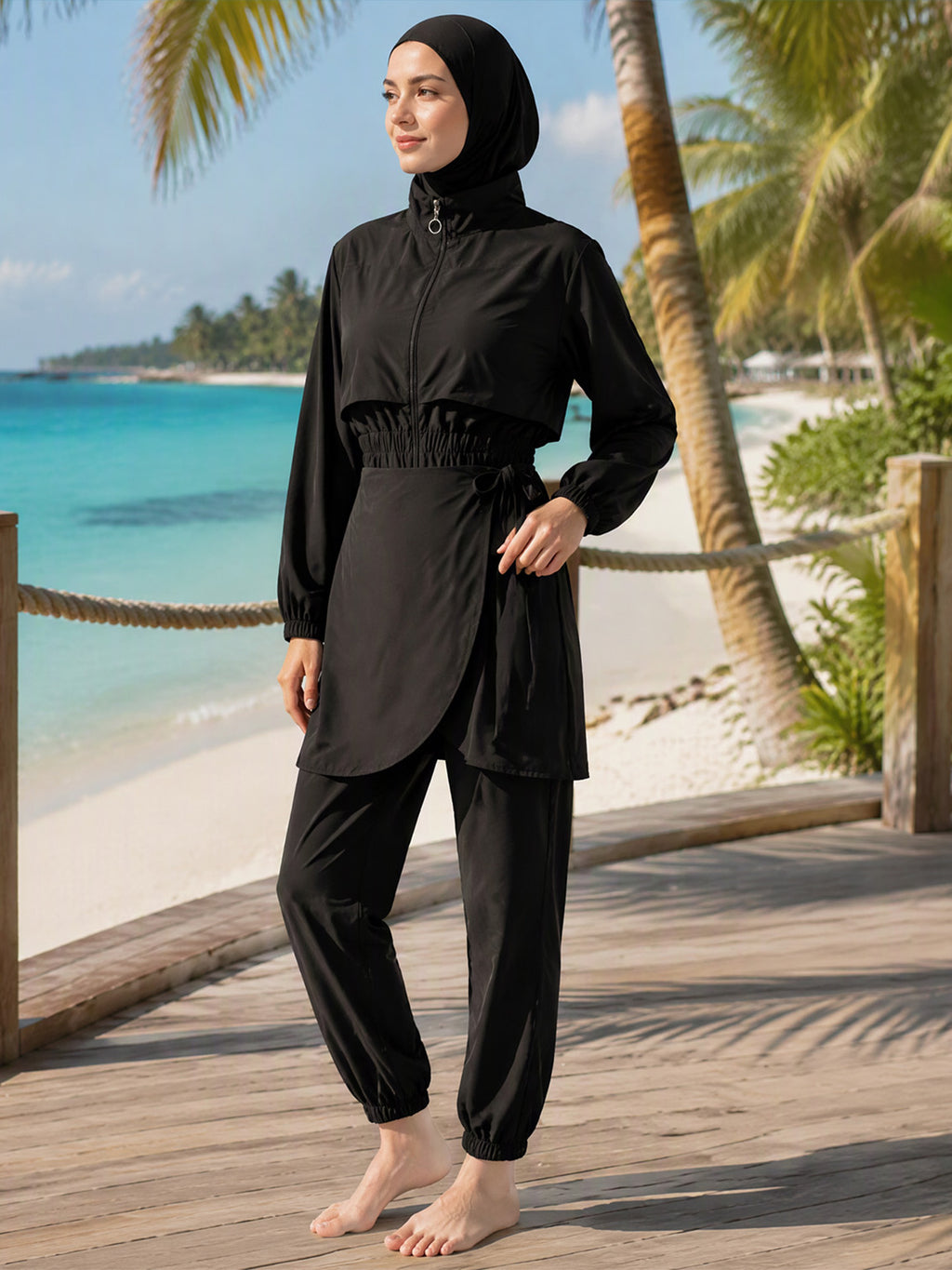 Zaynab Comfort Fit Islamic Women Modest Swim Suit Full UPF50 Plus BurkiniZCB039