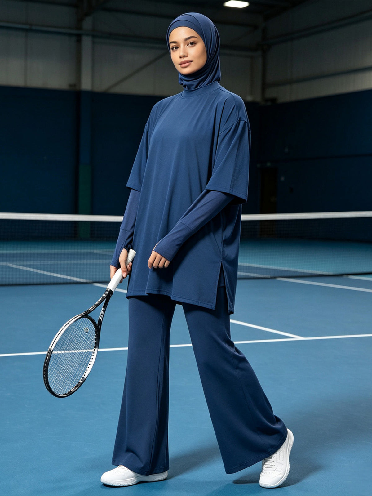 Zaynab  Style Modest Sport Set Water Repellent Spring Autumn Hiking Cycling Muslim Sportswear ZCS035
