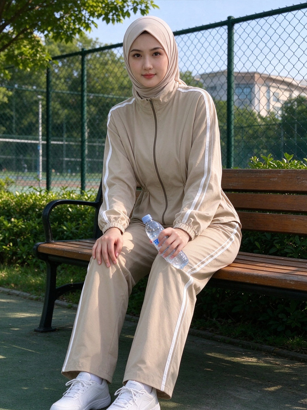Zaynab Islamic Activewear Women Modest Full Cover Workout Clothes Breathable Sportswear ZCS039