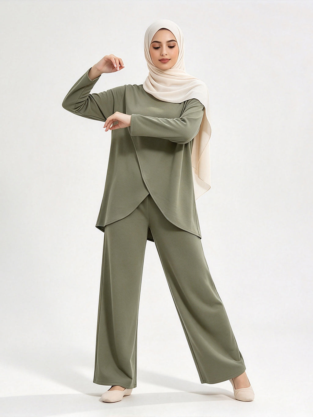 Zaynab Conservative Muslim Tracksuit Women Full Body Coverage Islamic  Sportswear ZCS040