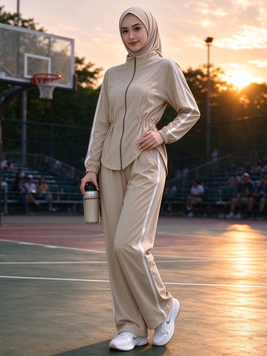 Zaynab Islamic Activewear Women Modest Full Cover Workout Clothes Breathable Sportswear ZCS039